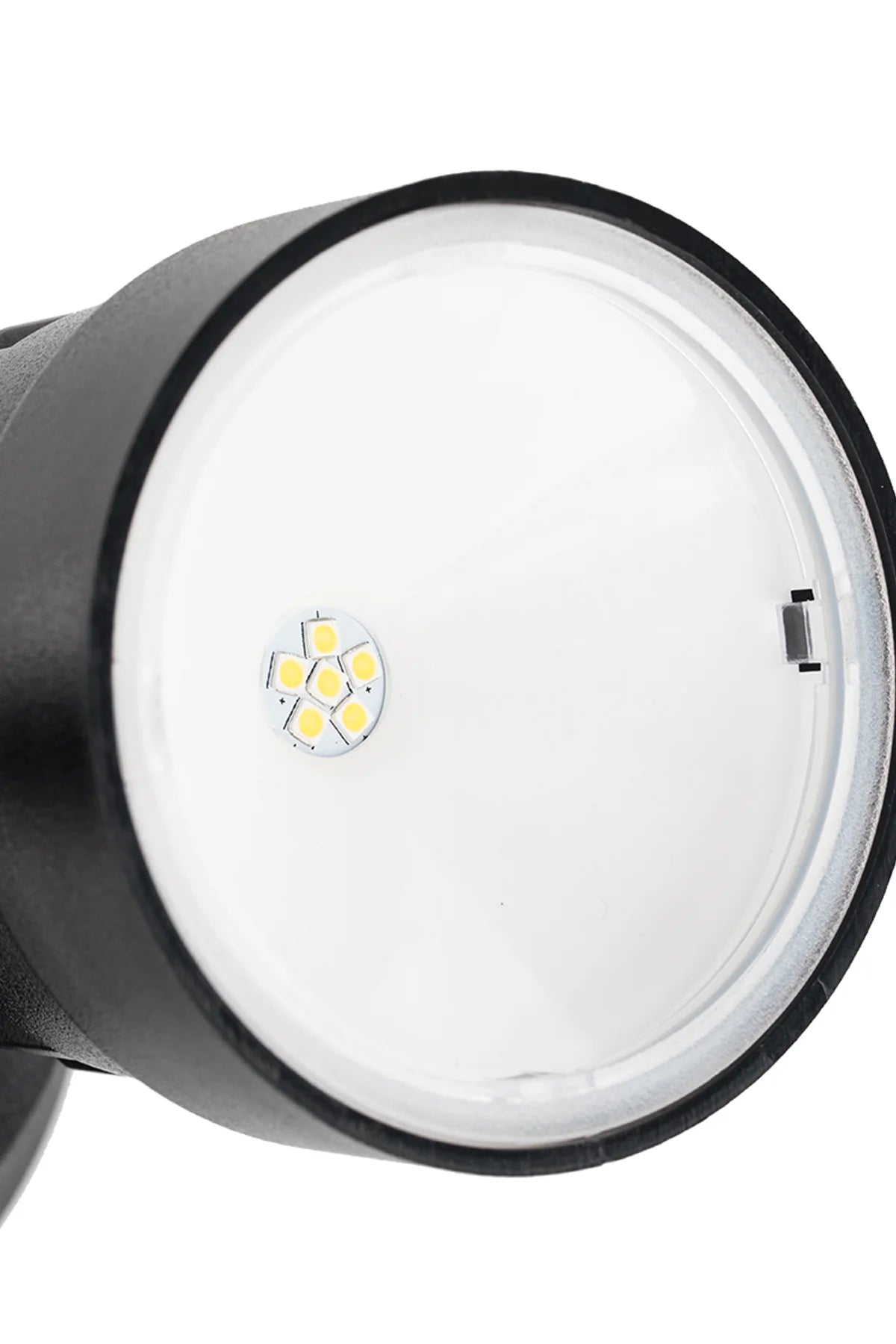 Lutec LED 2 Head Black Floodlight - P6221B