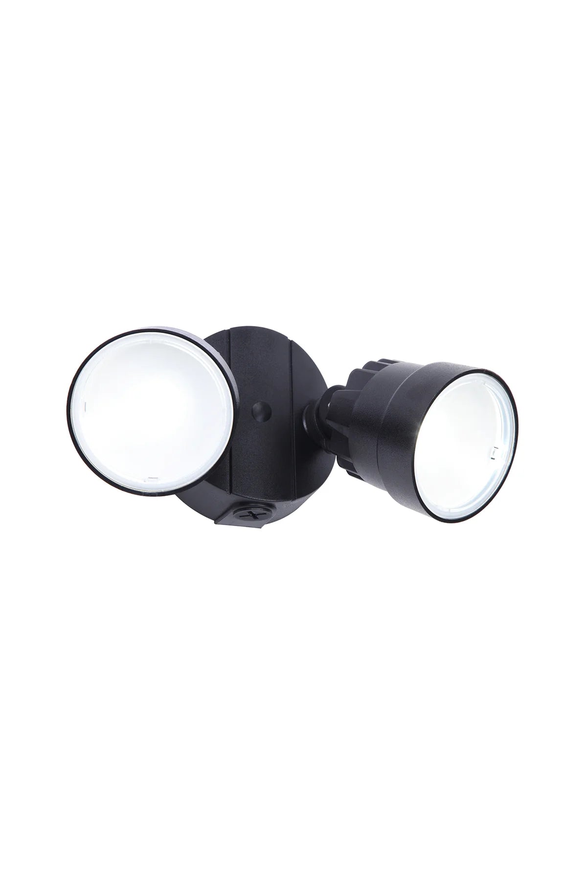 Lutec LED 2 Head Black Floodlight - P6221B