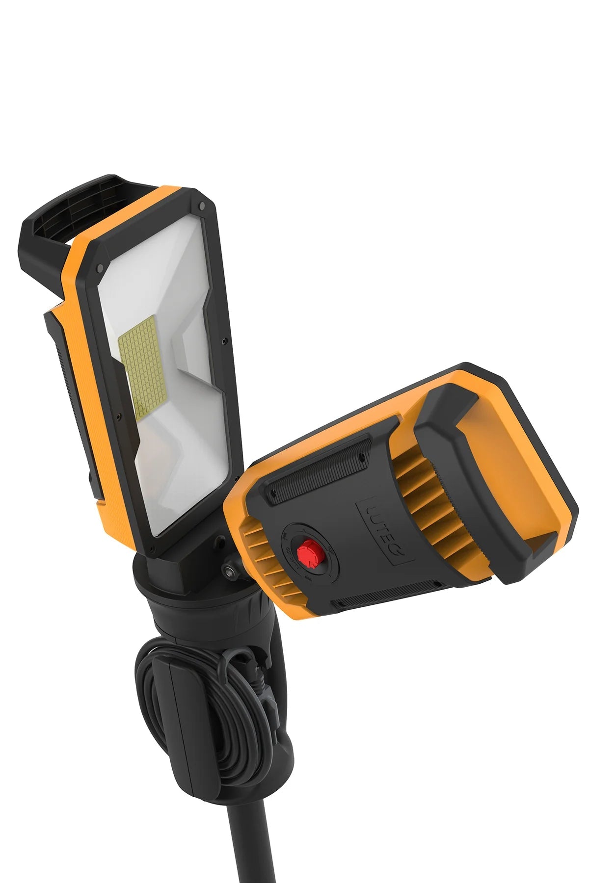 Lutec LED Work Light with Tripod Yellow+Grey - 7901102426