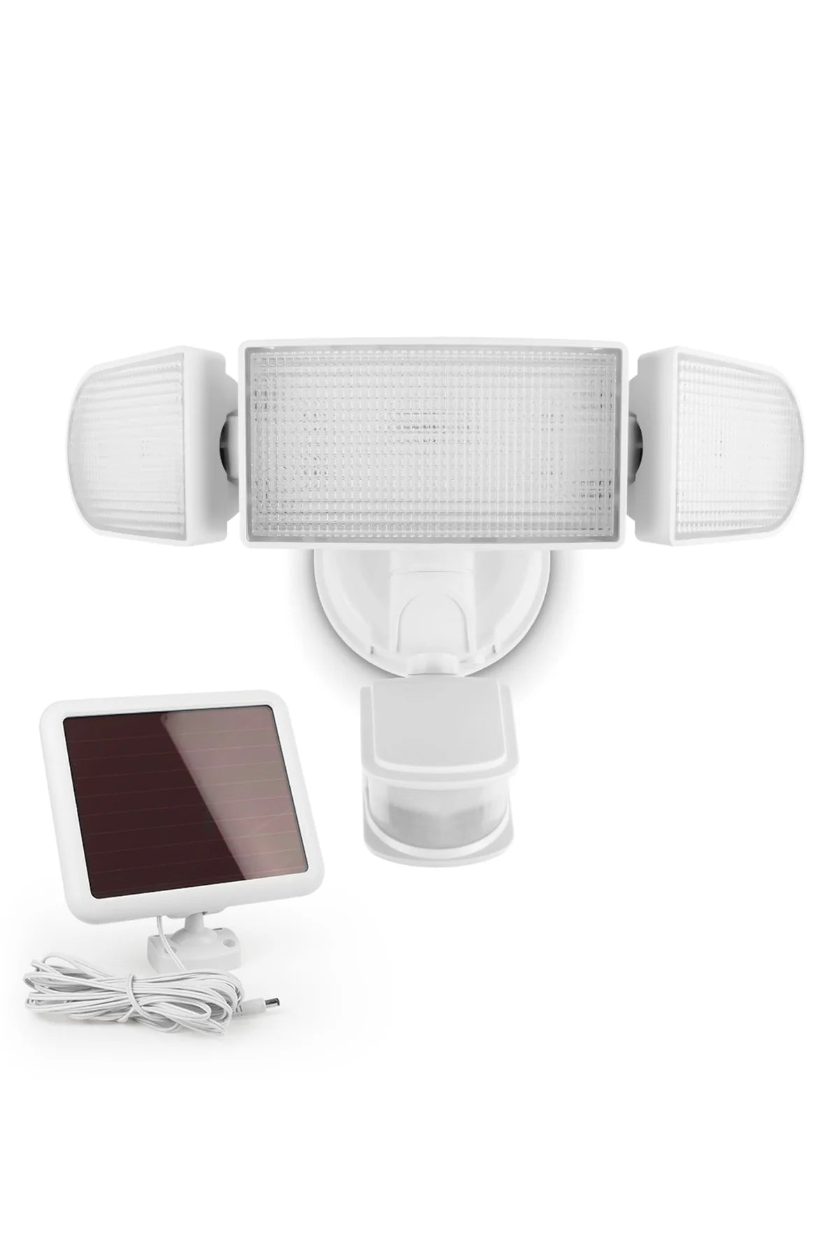 Lutec Led Solar Floodlight with 3 Head - 6934503331