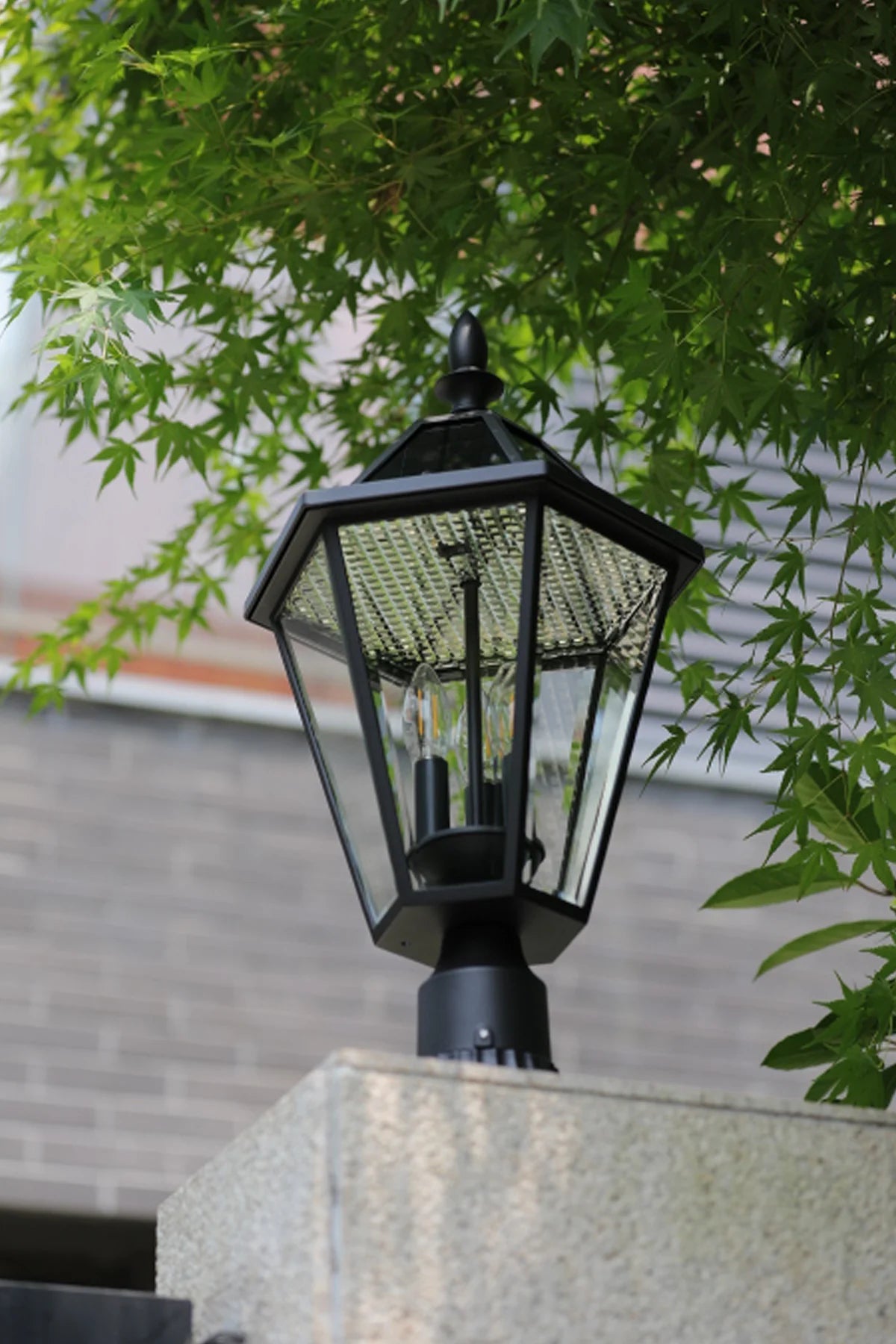 Lutec London Solar Post Light Head Only - 12513LE4-SL-Head