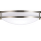 MW Lighting 12" 5CCT Double Ring Flush Mount Fixture