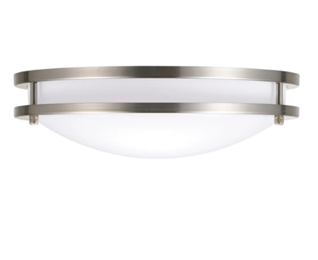 MW Lighting 12" 5CCT Double Ring Flush Mount Fixture