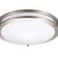 MW Lighting 12" 5CCT Double Ring Flush Mount Fixture