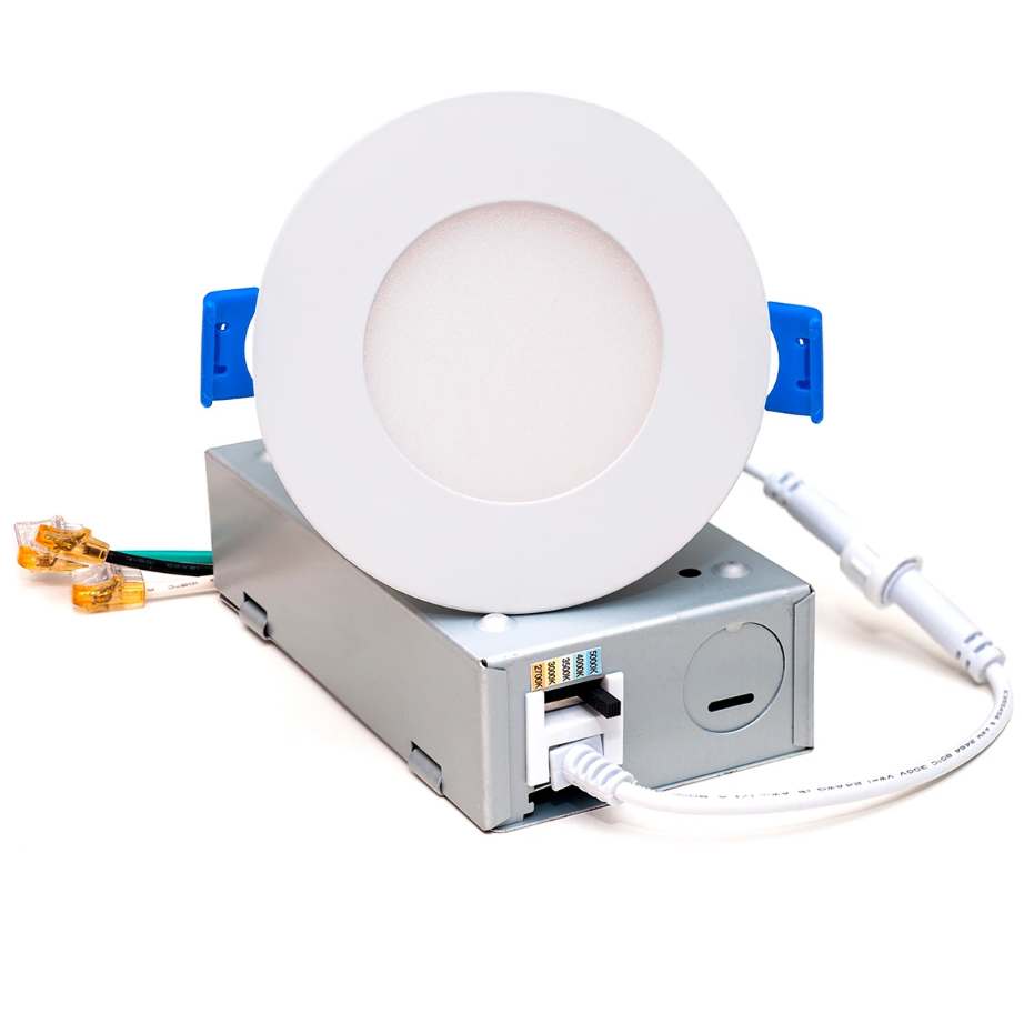 MW Lighting MRSD038W-5CCT 3" 5CCT Canless Ultra-Slim Recessed Light
