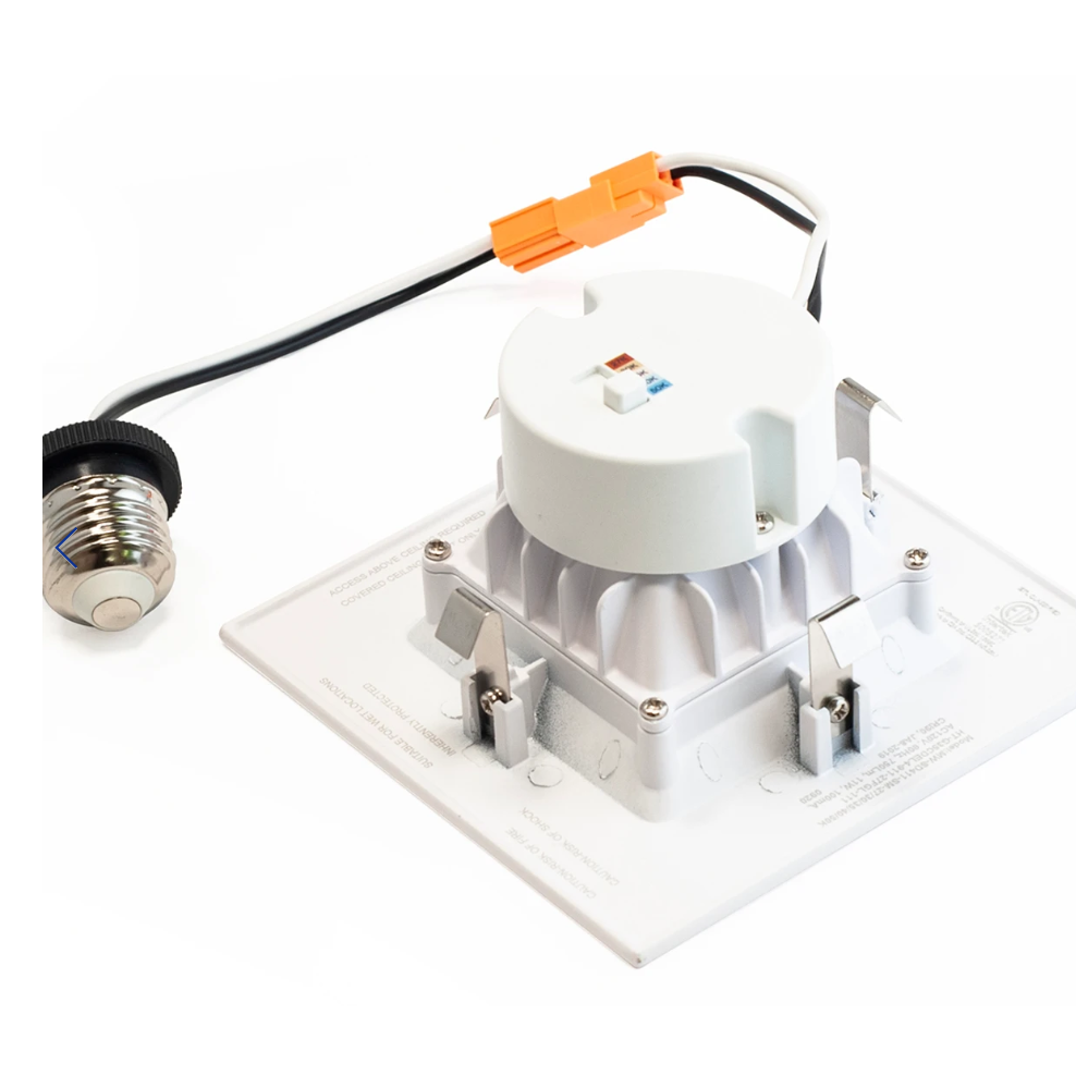 MW Lighting MSD411SM-5CCT 4" 5CCT Square Recessed Light