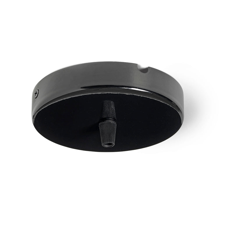 Mater Liuku Black Lacquered FSC Certified Linden Wood Ball Pendant