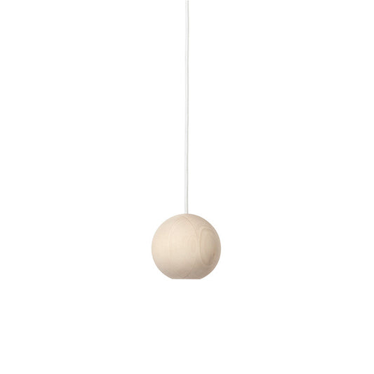 Mater Liuku Matt Lacquered FSC Certified Linden Wood Ball Pendant