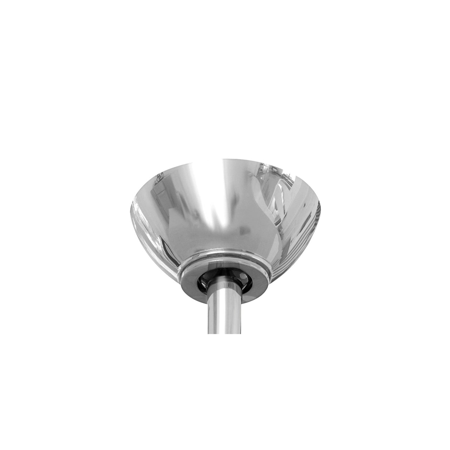 Matthews Fan Company Atlas 29-Degree Polished Chrome Slant Ceiling Mount