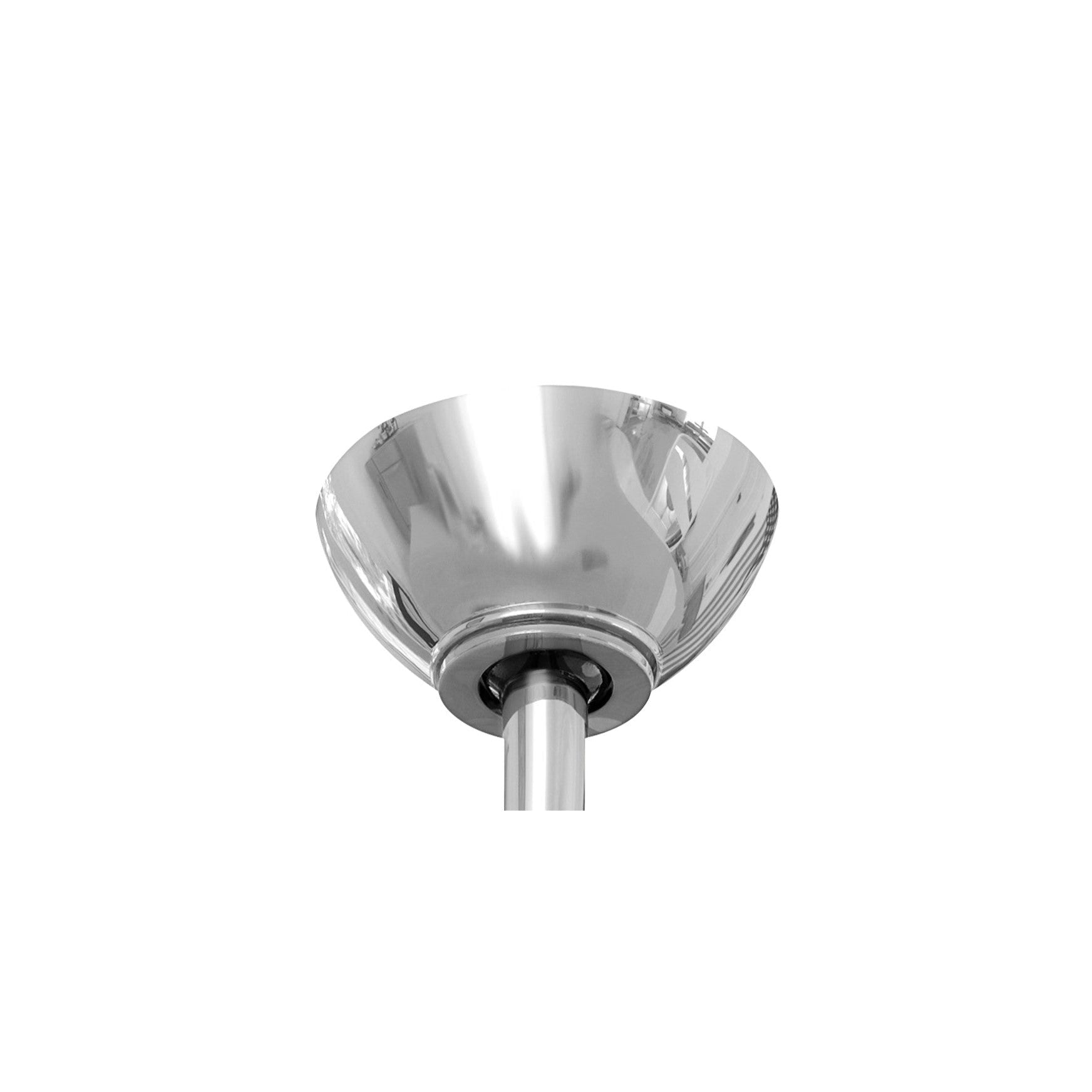 Matthews Fan Company Atlas 29-Degree Polished Chrome Slant Ceiling Mount