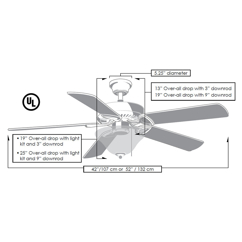 Matthews Fan Company Atlas America 42" Reversible White and Light Oak Wood Tone Blades Ceiling Fan In Gloss White Finish