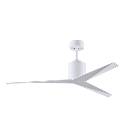 Matthews Fan Company Atlas Eliza 56" Gloss White Ceiling Fan With ABS Blade In Gloss White Finish