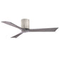 Matthews Fan Company Atlas Irene-3H 52" Barnwood Ceiling Fan With Solid Wood Blade In Barnwood Tone Finish