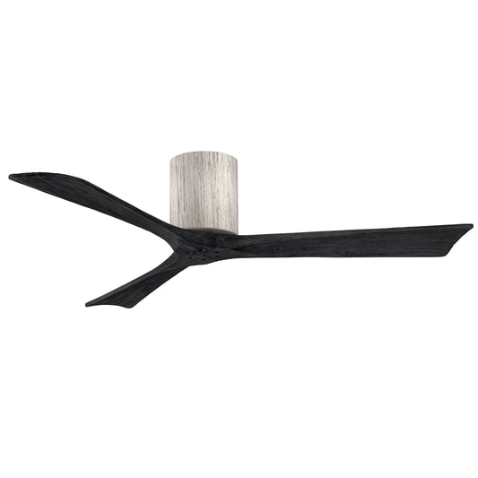 Matthews Fan Company Atlas Irene-3H 52" Barnwood Ceiling Fan With Solid Wood Blade In Matte Black Finish