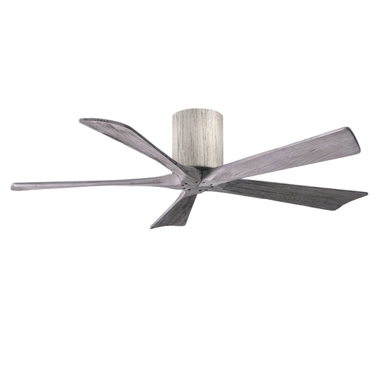 Matthews Fan Company Atlas Irene-5H 52" Barnwood Tone Ceiling Mount Fan With Solid Wood Blade In Barnwood Tone Finish