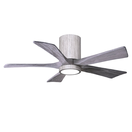 Matthews Fan Company Atlas Irene-5HLK 42" Barnwood Tone Ceiling Mount Fan With Solid Wood Blade In Barnwood Tone Finish