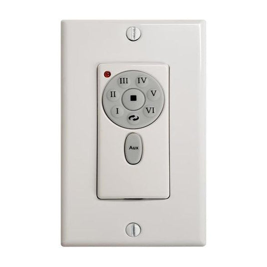 Matthews Fan Company Atlas Proprietary Decora-Style Wall-Mounted Transmitter Control for DC Ceiling Fans