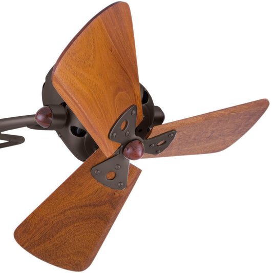 Matthews Fan Company Matthews-Gerbar 16" Brazilian Mahogany Blade Set in Bronze Finish