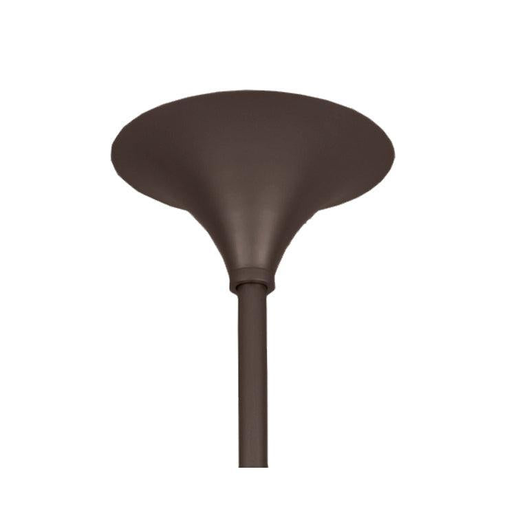 Matthews Fan Company Matthews-Gerbar Bronze Flat Ceiling Mount