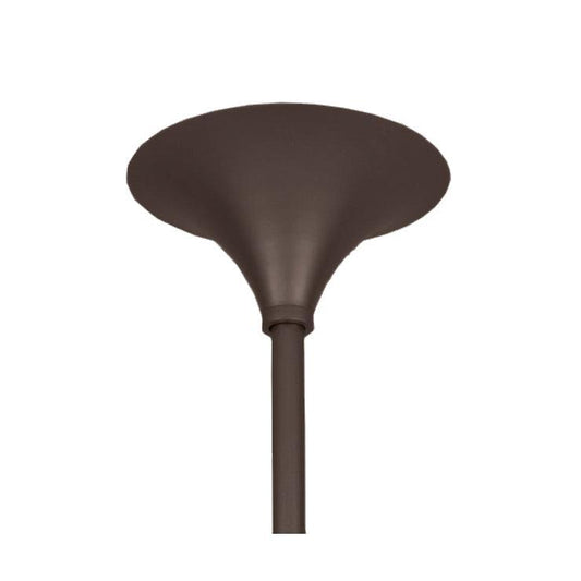 Matthews Fan Company Matthews-Gerbar Bronze Flat Ceiling Mount