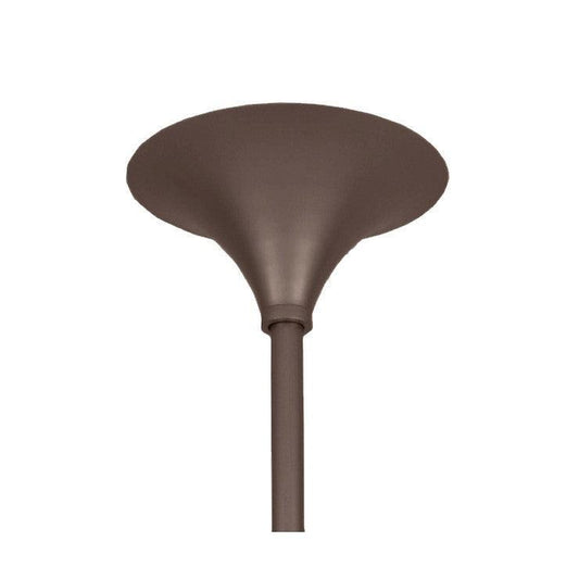 Matthews Fan Company Matthews-Gerbar Bronzette Flat Ceiling Mount