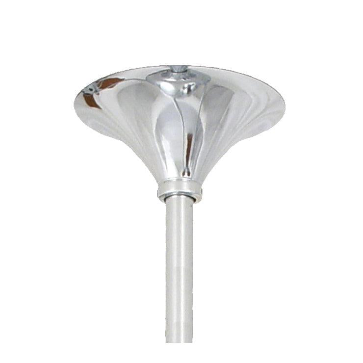 Matthews Fan Company Matthews-Gerbar Chrome Flat Ceiling Mount
