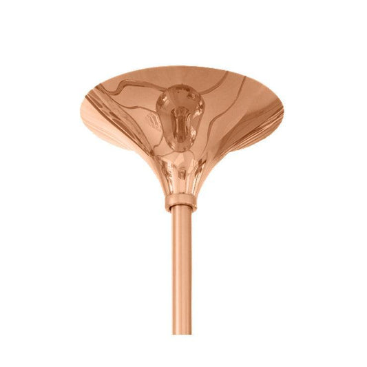 Matthews Fan Company Matthews-Gerbar Copper Flat Ceiling Mount