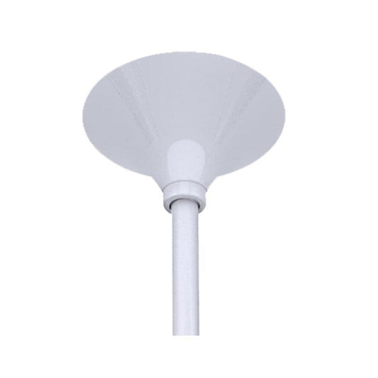 Matthews Fan Company Matthews-Gerbar White Flat Ceiling Mount
