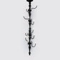 Mazzega 1946 Bottle Pendant Light in Black Finish