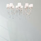 Mazzega 1946 Charterhouse Pendant Light in Transparent Crystal Finish
