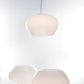 Mazzega 1946 Eyes Pendant Light in White Finish