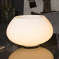 Mazzega 1946 Eyes Table Lamp in White Finish