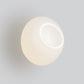 Mazzega 1946 Eyes Wall Lamp in White Finish