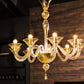 Mazzega 1946 Fegallian Pendant Light in White Black Finish