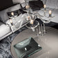 Mazzega 1946 Gaulo 6-Light Chandelier in Transparent Crystal Finish
