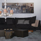 Mazzega 1946 Jesolo 6-Light Chandelier in White Finish