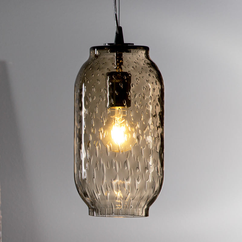 Mazzega 1946 Lumè Pendant Light in Transparent Crystal Finish