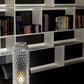 Mazzega 1946 Lumè Table Lamp in Transparent Crystal Finish