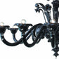 Mazzega 1946 Pellestrina 18-Light Pendant Light in Black Finish