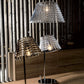 Mazzega 1946 Profiles Pendant Light in Transparent Smoked Finish