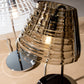 Mazzega 1946 Profiles Table Lamp in Transparent Smoked Finish