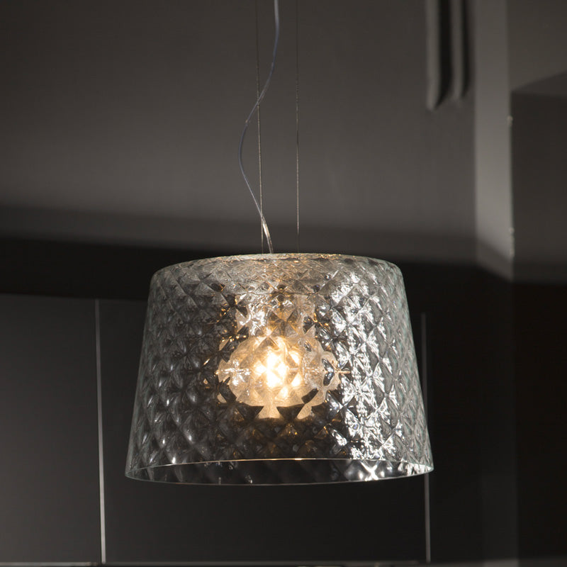 Mazzega 1946 Silica 59" 1-Light Pendant Light in Crystal Finish