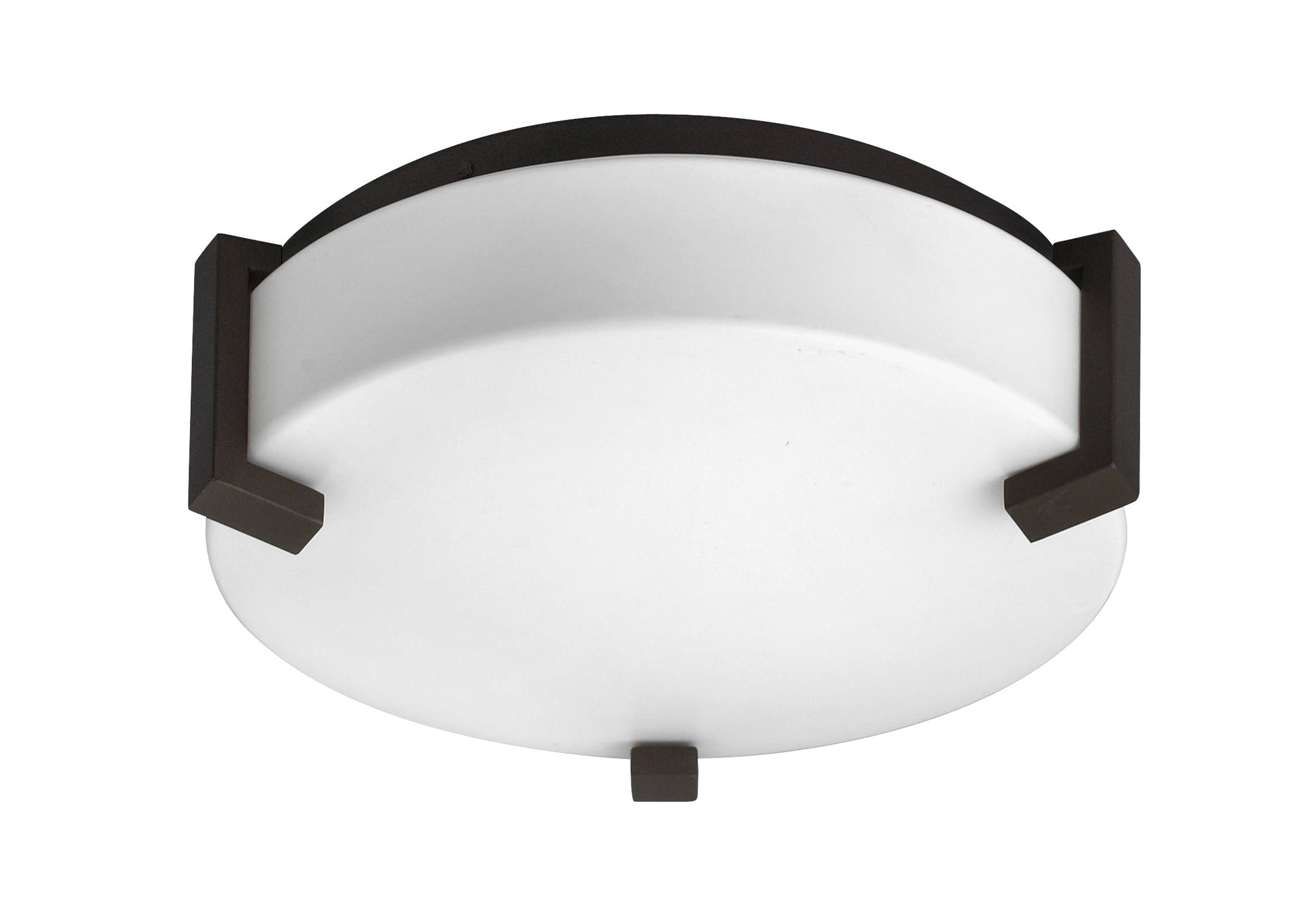 Medallion Lighting Truly Yours 12" Metallic Bronze Steel/Acrylic Flush Mount Ceiling Light