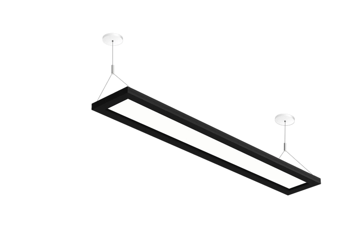 Falkor Industry META 4' Black LED Up/Down Linear-Pendant