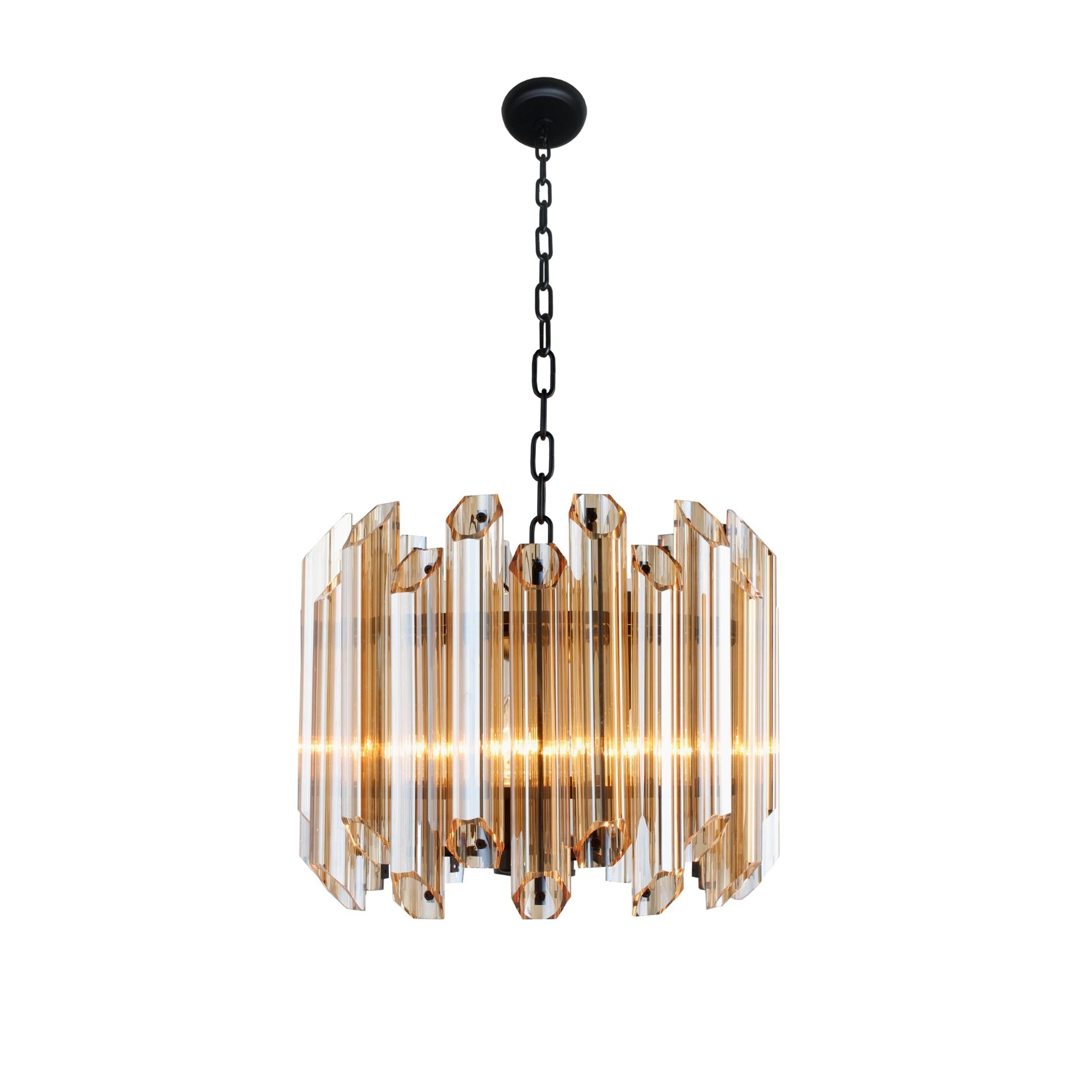 Meva Harmonie 17" Amber Chandelier