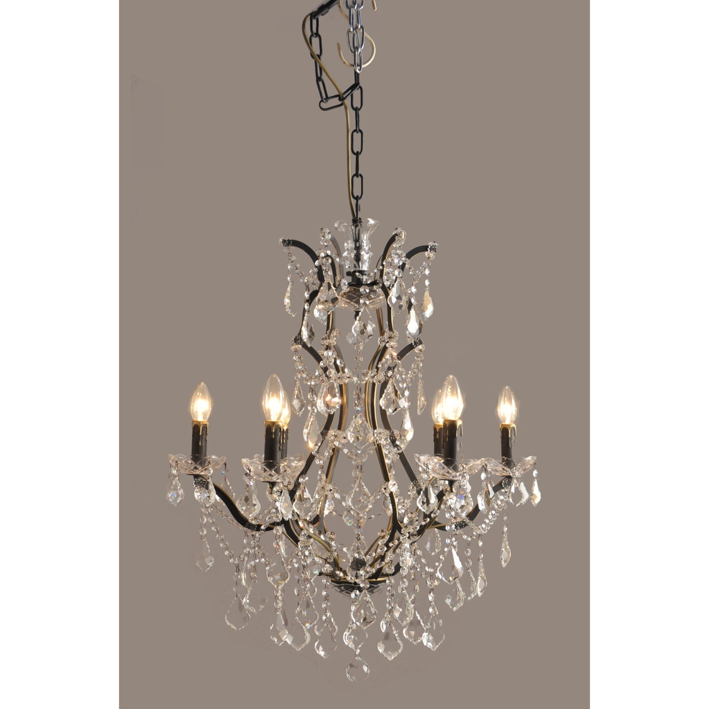Meva Isabelle 26" Silver Lighting