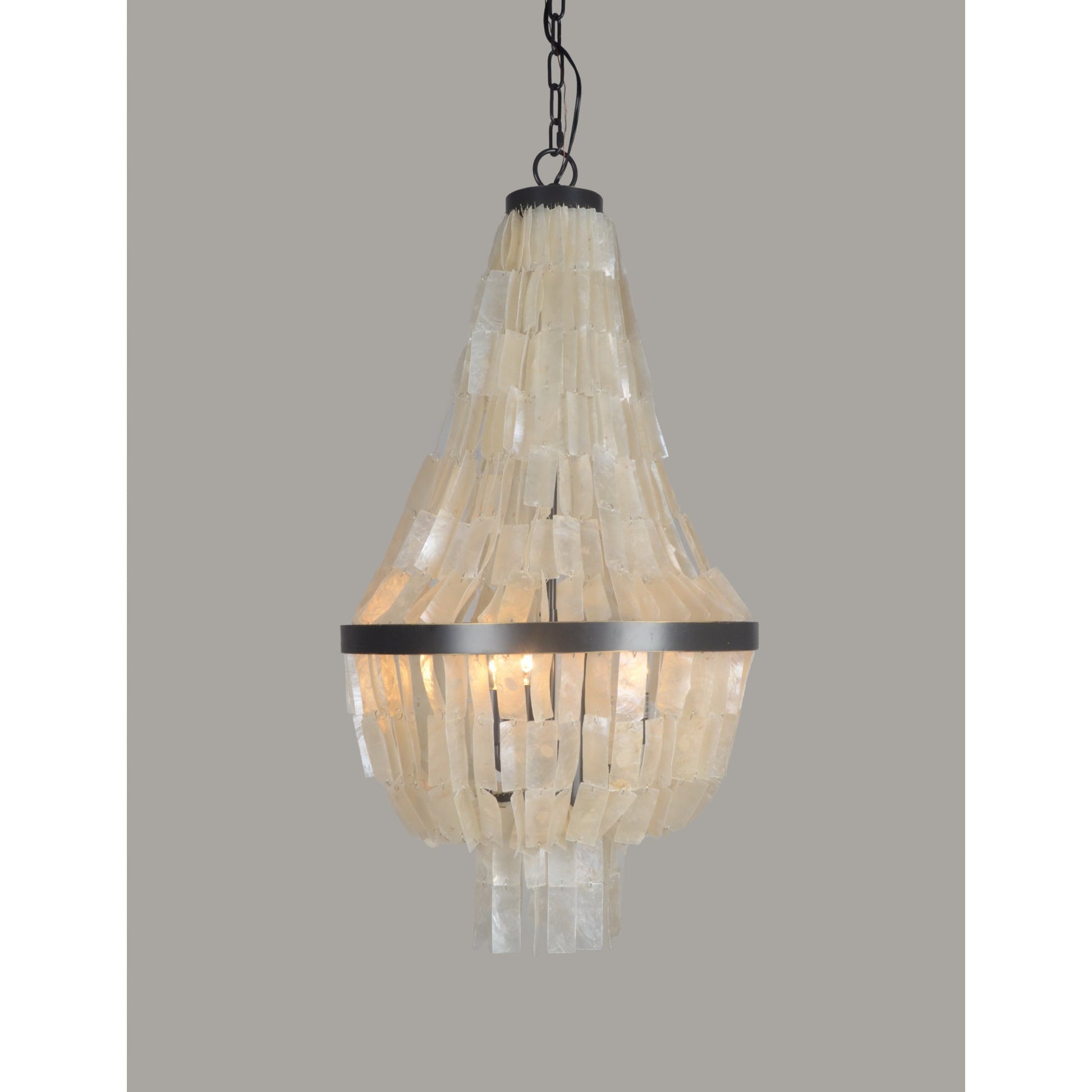 Meva Josephine 19" Bronze/White Pendant