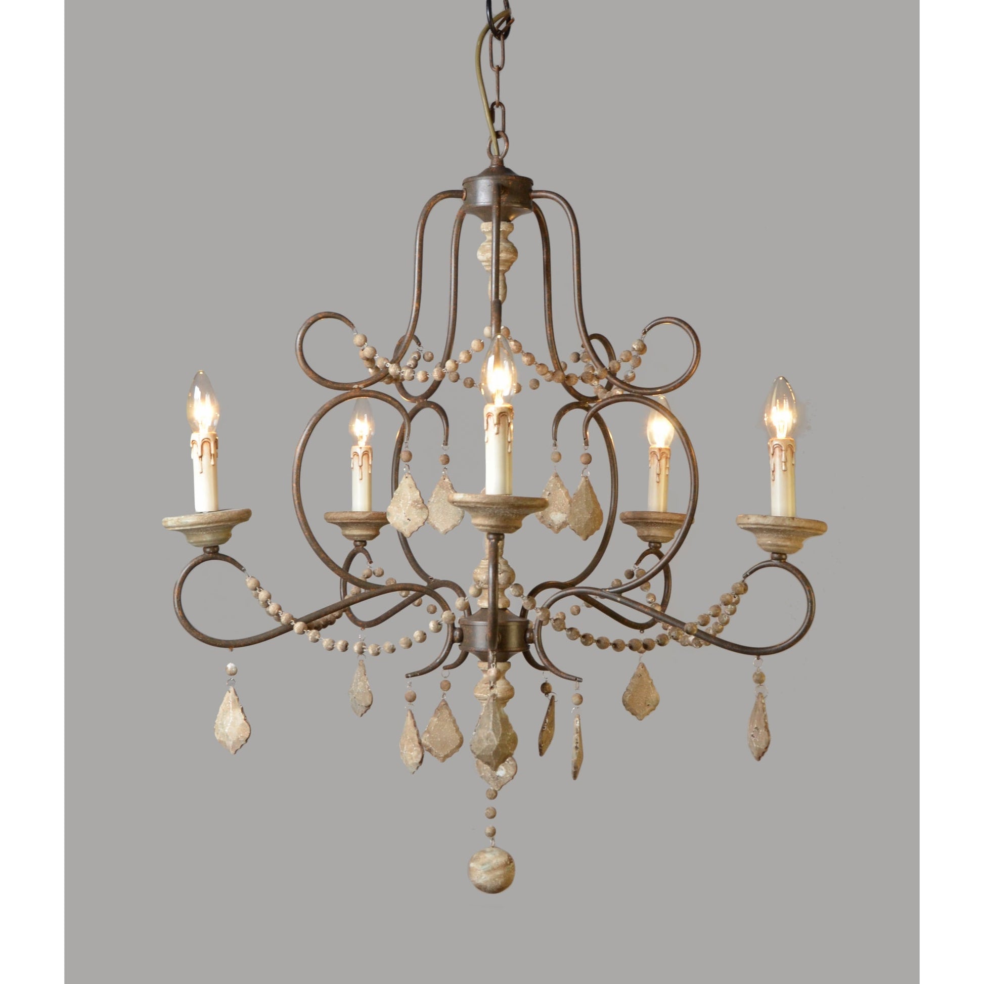Meva Juliet 29" Brown Pendant