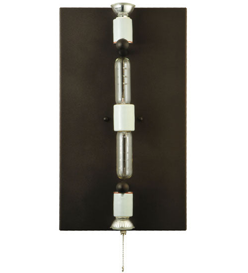 Meyda Lighting 10" 4-Light Nickel Wall Sconce Hardware