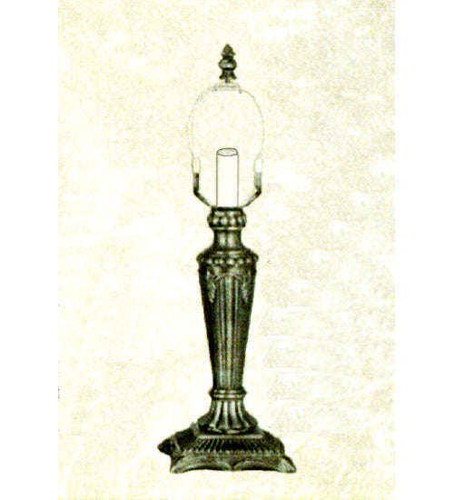 Meyda Lighting 10" Mini Fluted Fleur Table Lamp Base